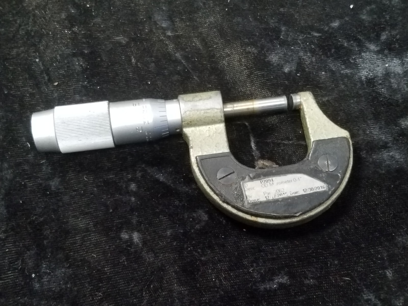 VIS Micrometer 0 – 1″ .0001″ Made in Poland