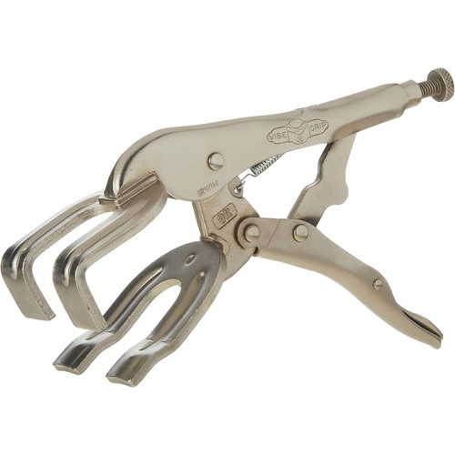 IRWIN 25ZR Locking Welding Clamp, 9″, 2-3/4″ Jaw Opening, U-Shaped Jaws