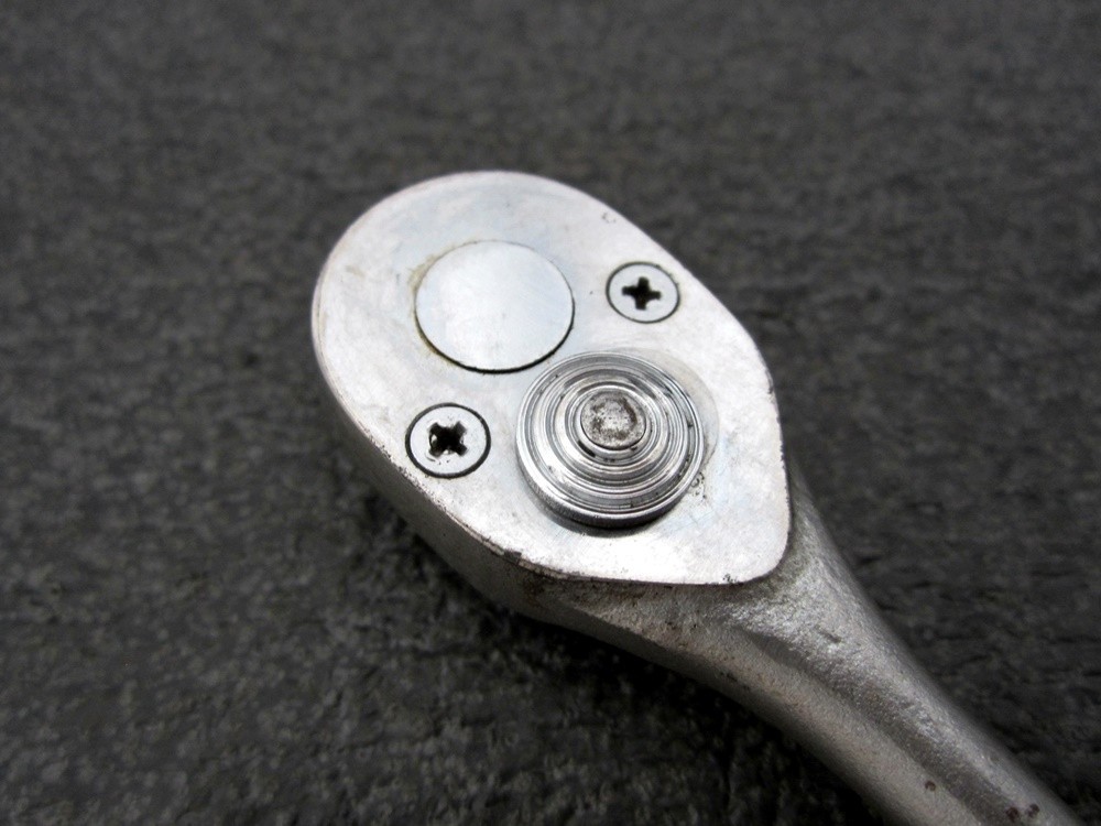 Vintage Herbrand 1/4″ Drive Ratchet M-5 Van-Chrome Made in USA