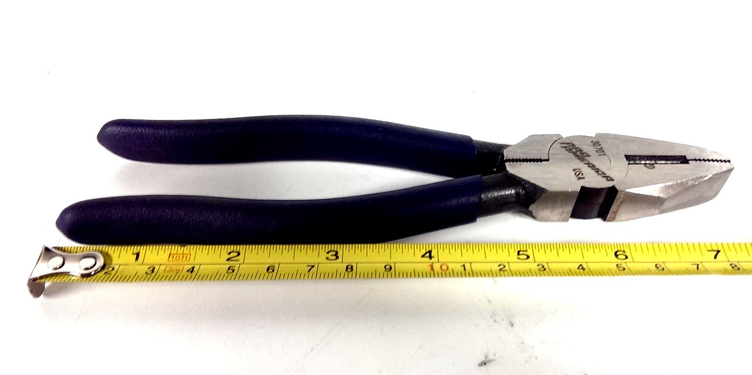 Pro America Tools Blue Grip Lineman’s Pliers 7″ 30701 *Made in the USA*