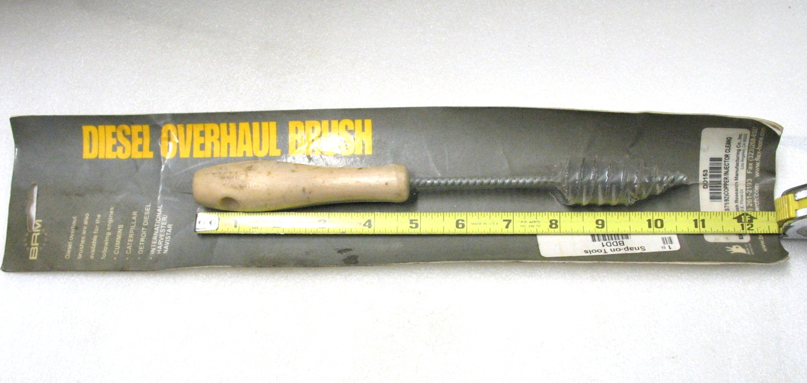 Brush Research DD153 Brush Research DD-1 53/71/92 COPPER/INJECTOR CLEANING