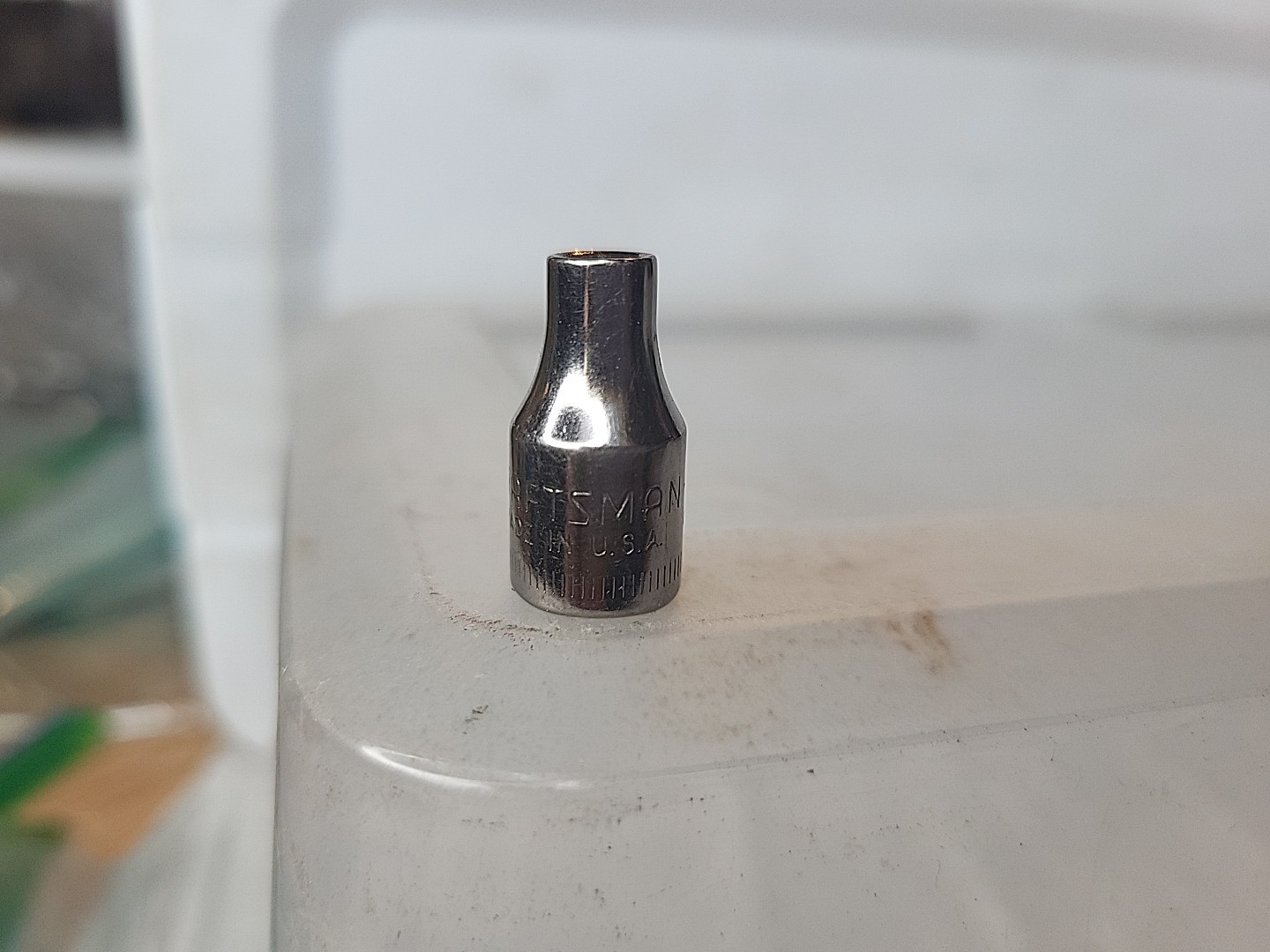 Craftsman 4mm Chrome Socket 43505 6 Point Inverted G1 USA