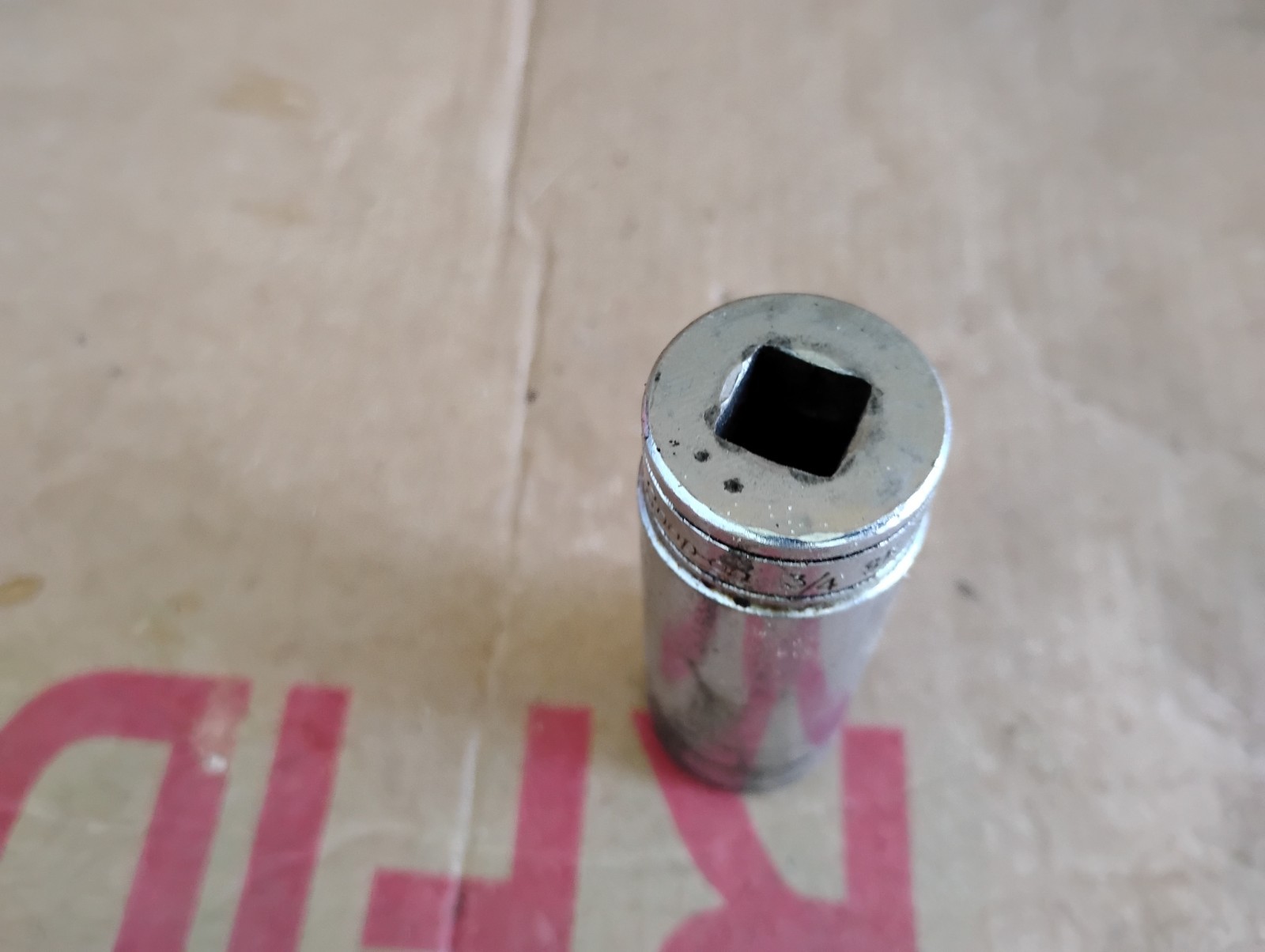 Snap-On SF241 3/4″ Deep Socket 12 Point 3/8″ Drive USA Vintage Pre-Owned