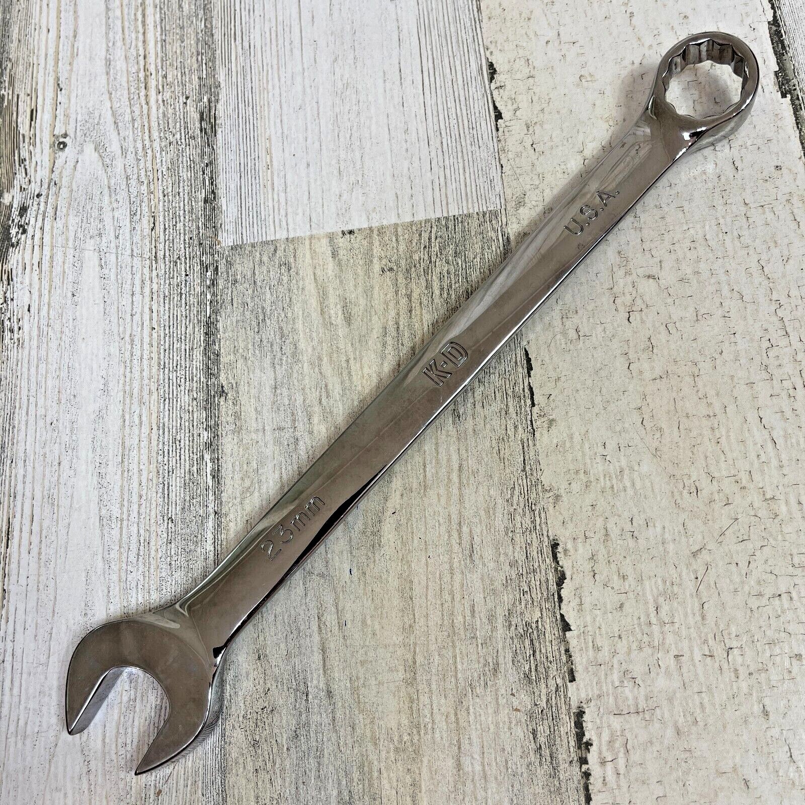 23mm KD Combination End Wrench – Part Number 63523 – Made in USA K-D