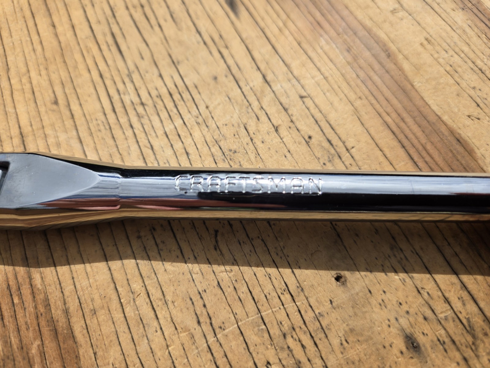 NOS SEARS Craftsman 12″ Flex Head Ratchet 3/8″ Drive Black Handle 44836 -VT- USA