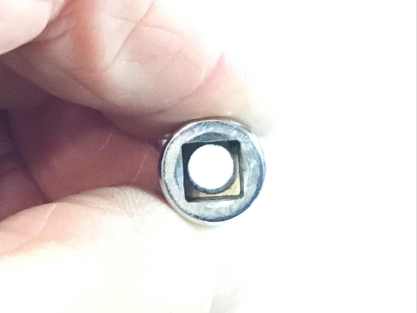 Snap On-#TMM6 – 6mm, Metric, Chrome, 1/4” Dr., 6 Pt., Shallow Socket-USA-NICE-