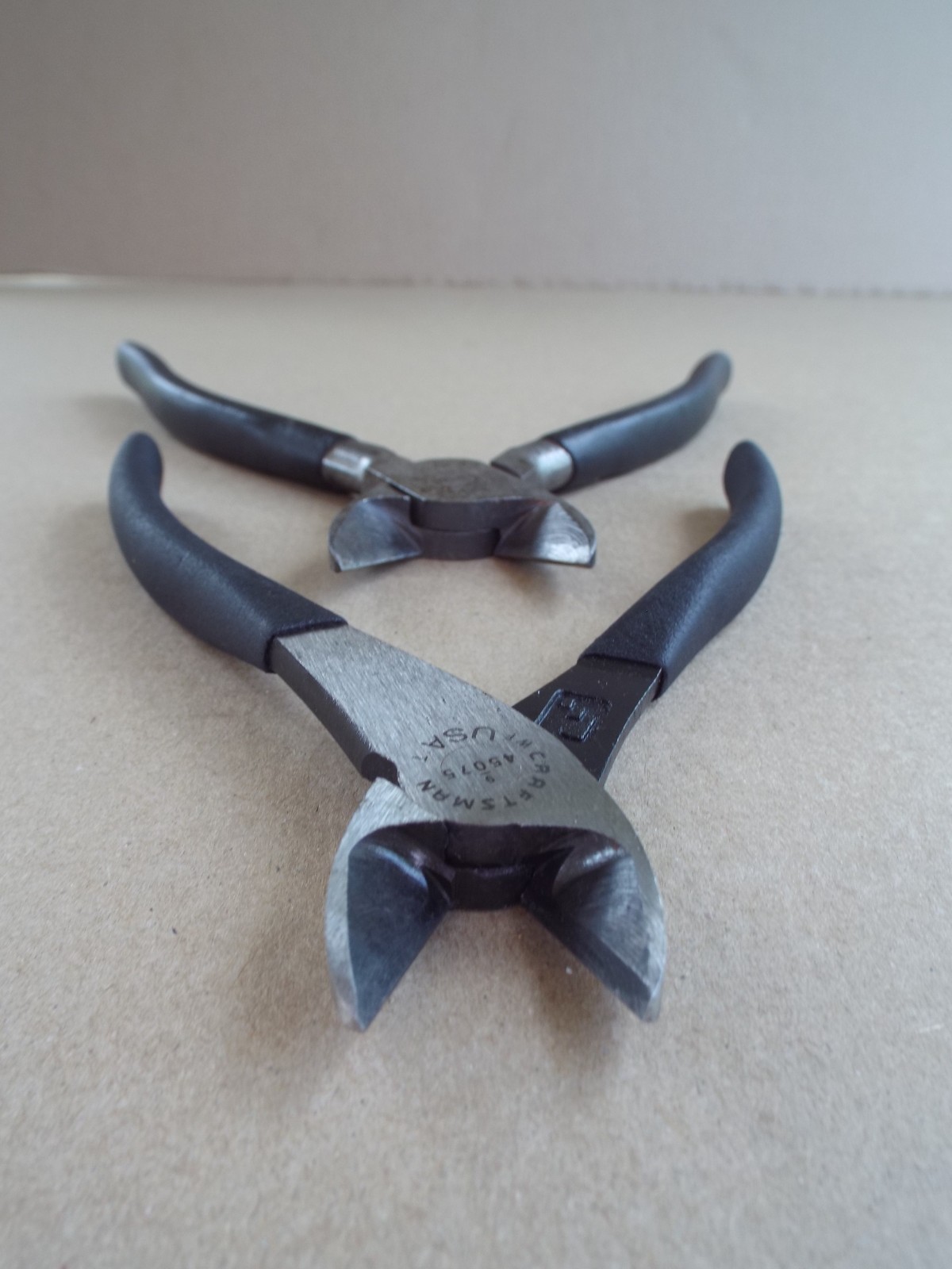 VTG 3 Craftsman Tongue & Groove Pliers Cutters USA Work Well (Read)