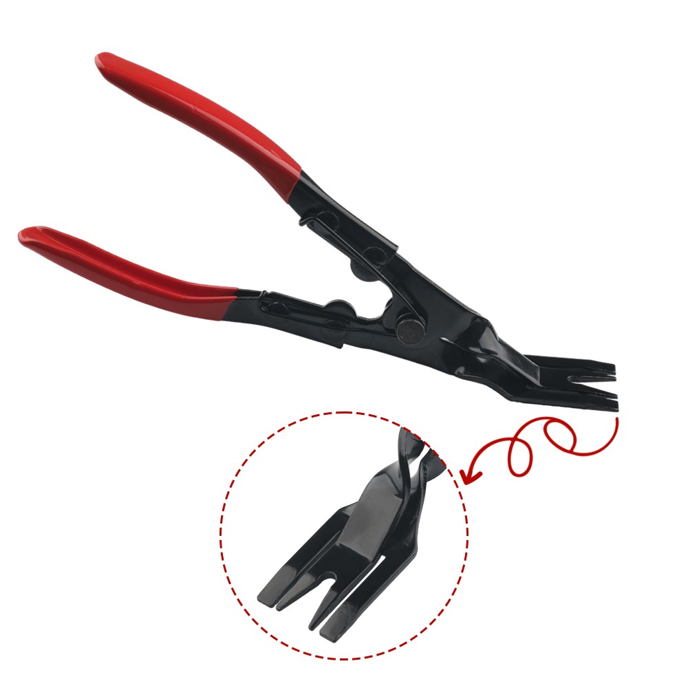 7PCS Car Trim Clip Upholstery Removal Tool Door Panel Fastener Pin Pliers Puller
