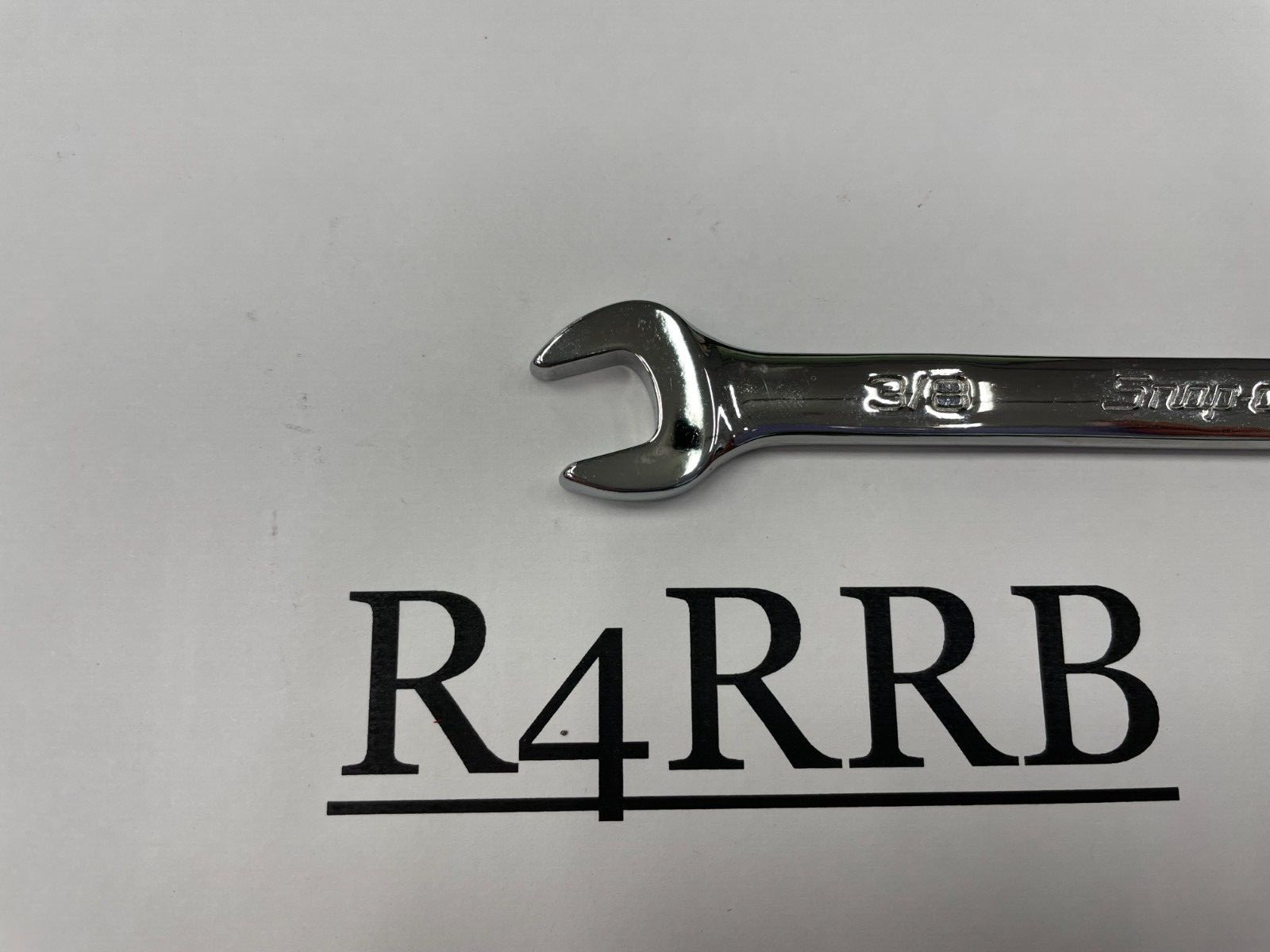 Snap-on Tools USA NEW 3/8″ SAE 12 Point Short Length Chrome Combo Wrench OEX120B