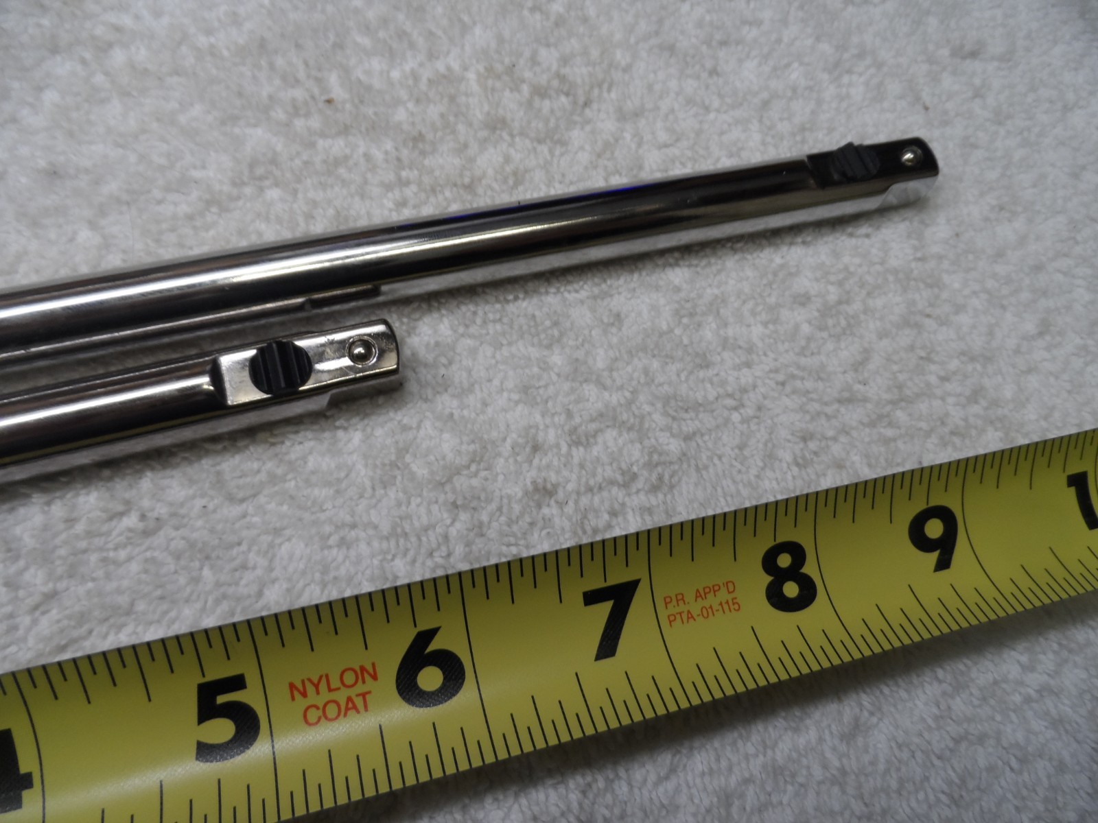 Craftsman 3/8″ Drive Quick Release 3″ 6″ 10″ Extension, NOS USA – 3 pcs