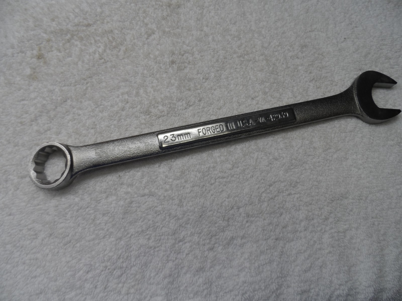 Craftsman Metric MM Combination Wrench, USA 12pt, 23mm – Part # 42939