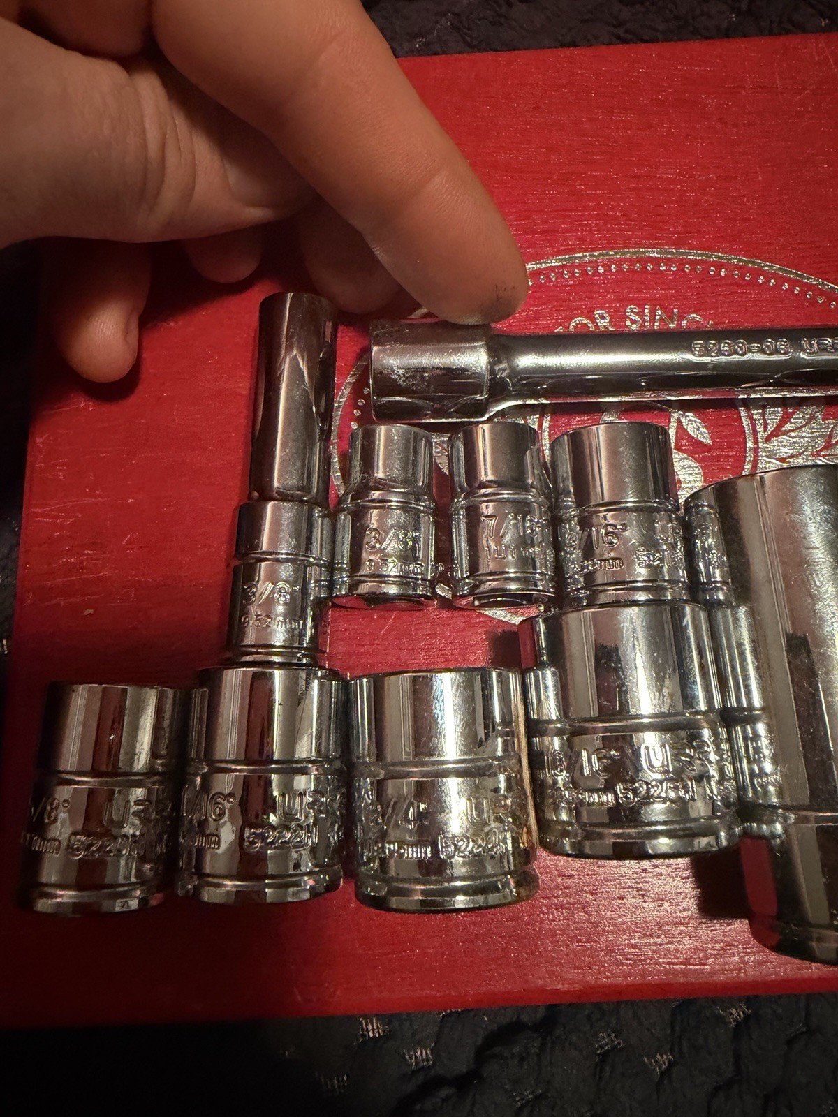 Urrea Socket Set Of 12 – 6 Pt- With Extension 3/8 » – 13 Total Pcs