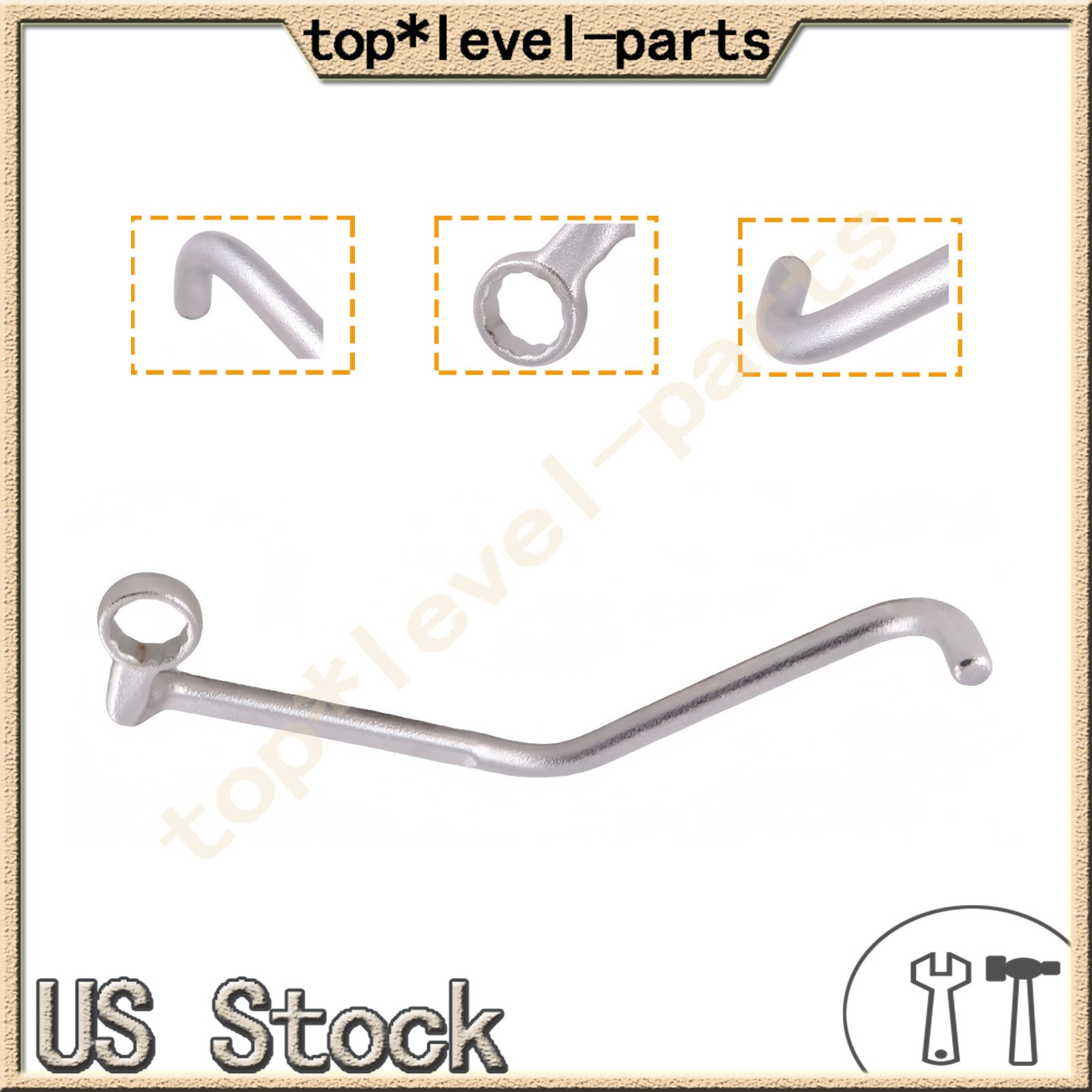 NEW For John Deere Tractors Starter Motor Wrench 9/16″ Back Bolt Tool JDE80