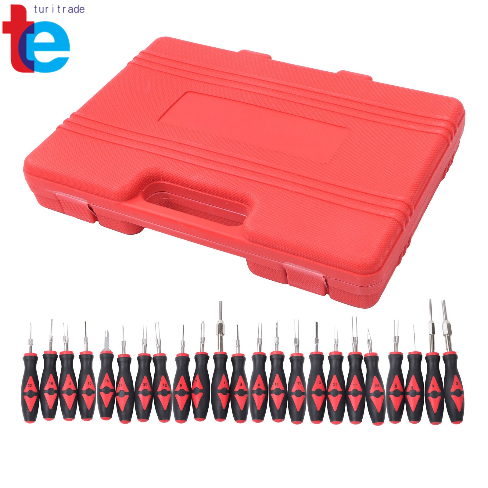 23Pcs Terminal Release Kit Universal Wire Connector Removal Pin Release Tool