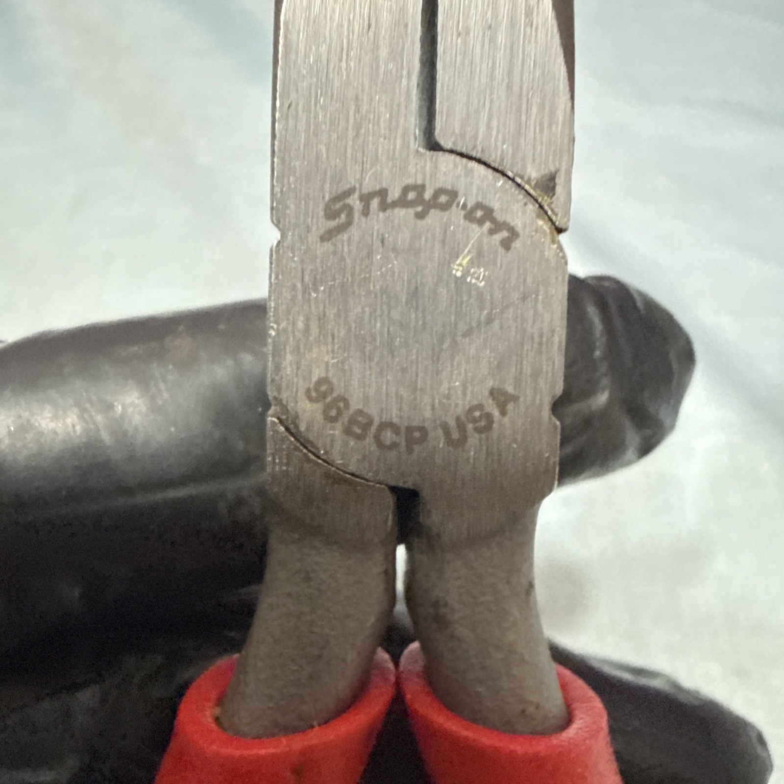 Snap-On Tools USA 96BCP 7″ Long Red Comfort Grip Handle Needle Nose Pliers
