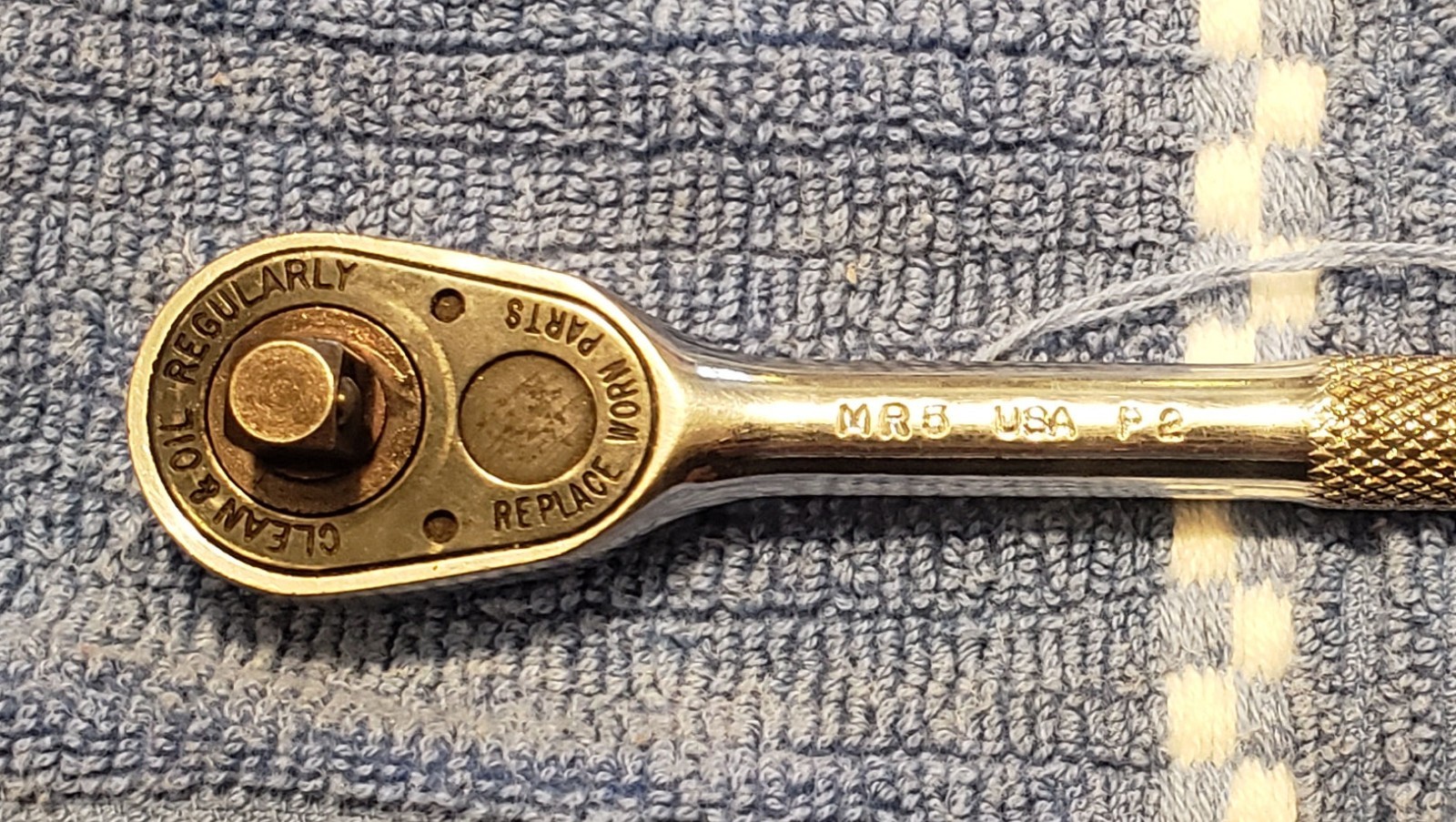 Vtg Mac Tools 1/4″ Drive Ratchet * MR5 * 4 3/4″ long