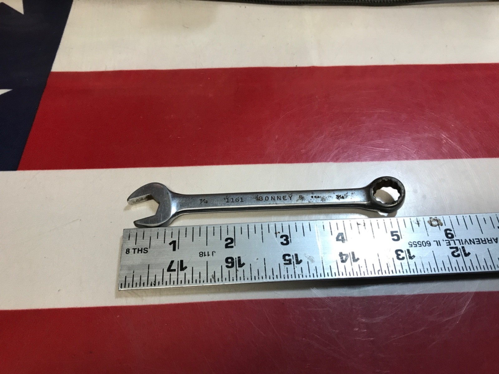 Bonney tools wrench 7/16” 1161 VINTAGE VVVv