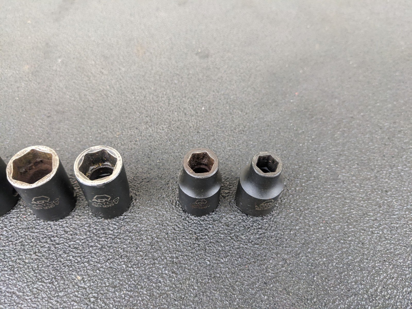 #bo194 Matco ADV 3/8″ Drive SAE Shallow Impact Socket Set