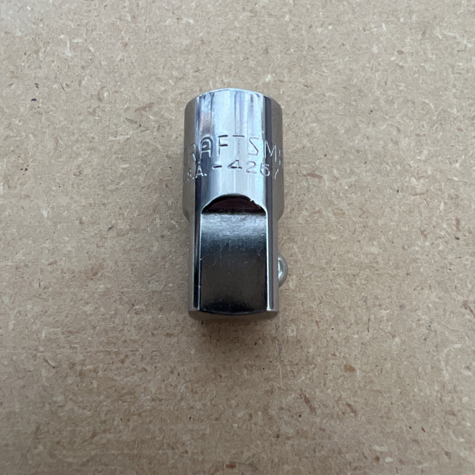 Craftsman 1/4″ to 3/8″ Drive Socket Adapter G #4257 Increaser USA Made NEW