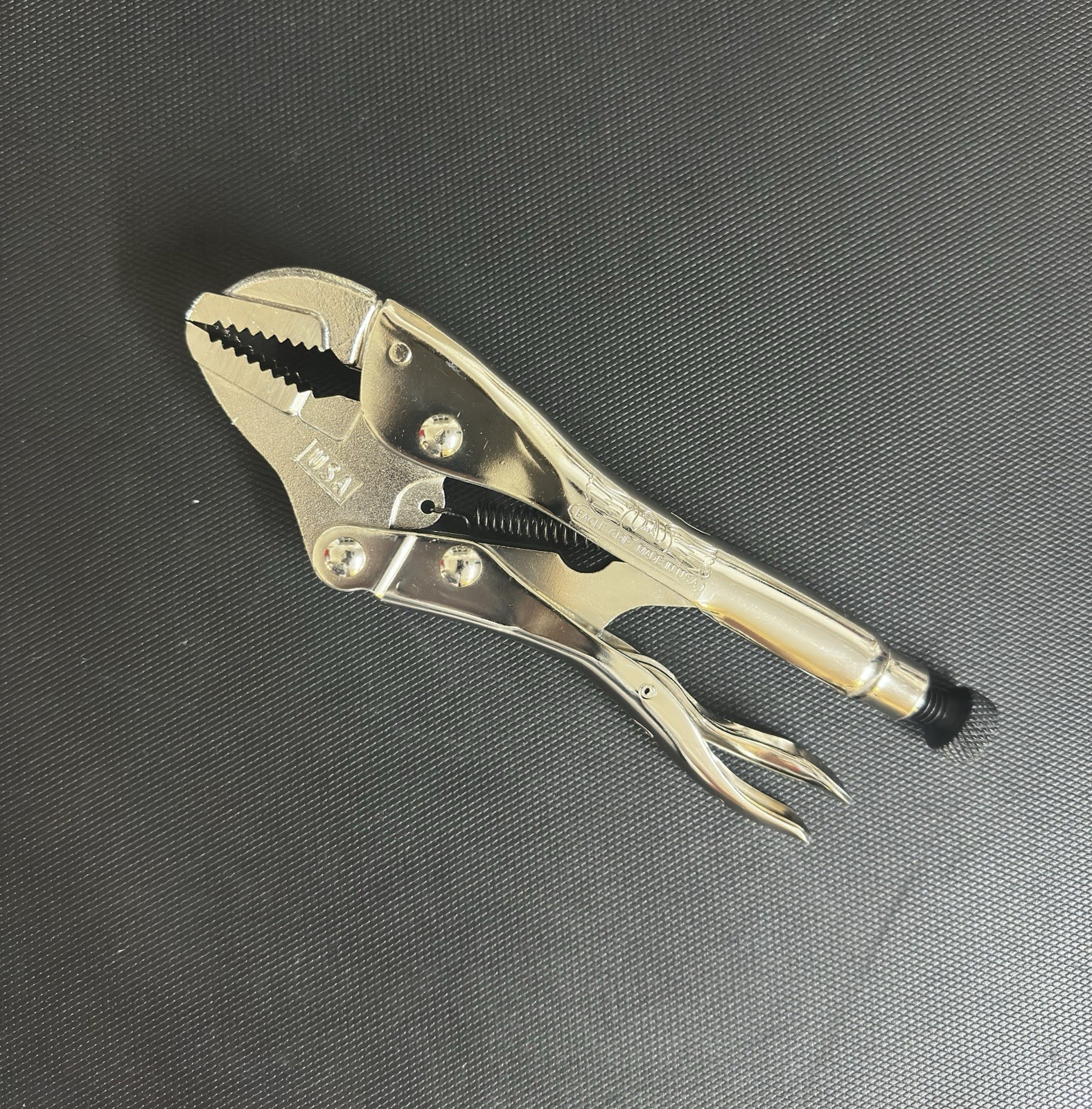 Malco Eagle Grip LP7R | 7″ Straight Jaw Locking Pliers | USA Made | NEW Snap On