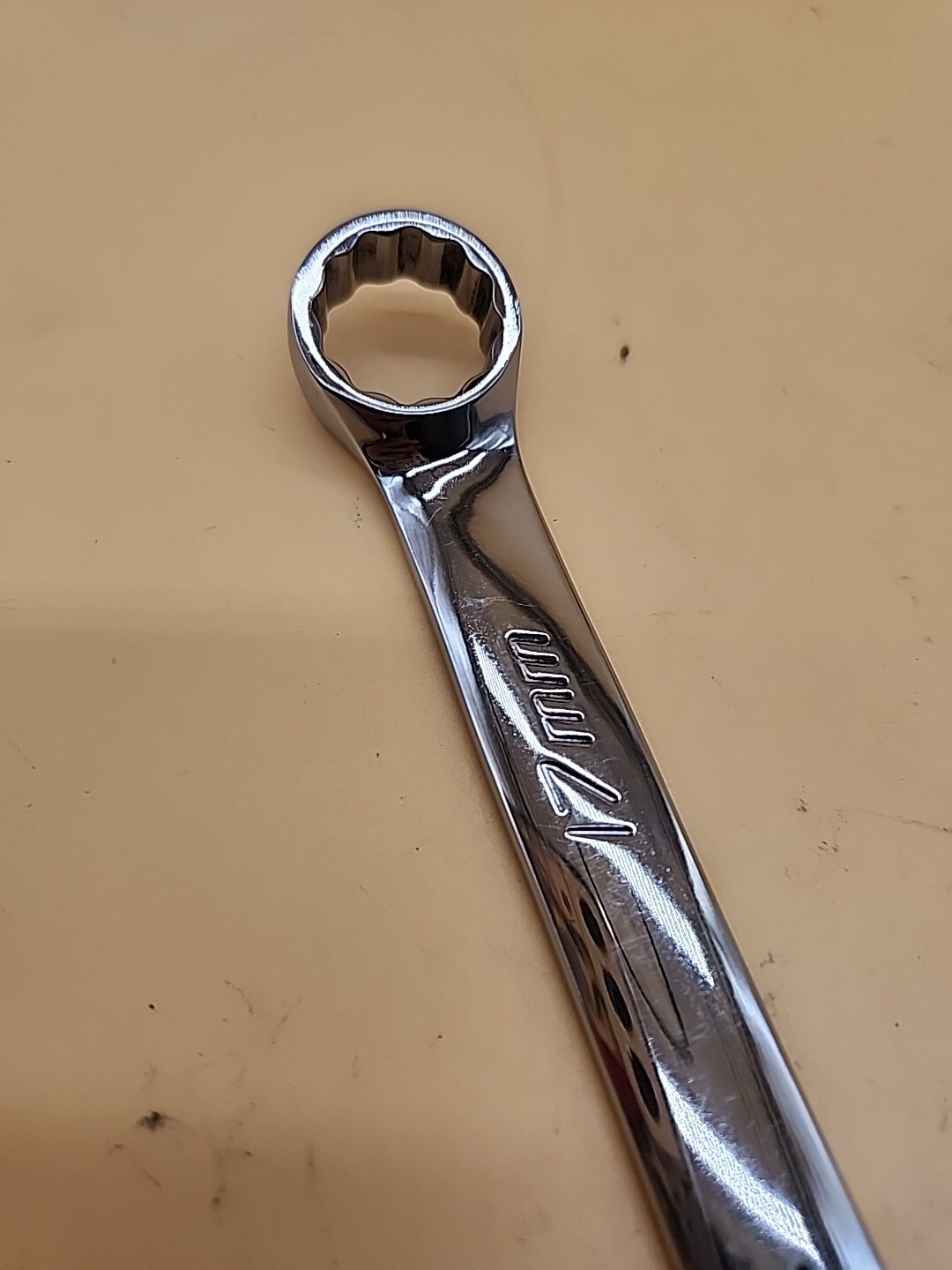 Snap-On Tools OEXM170B 17mm Metric Combination 12 Point Wrench Chrome USA