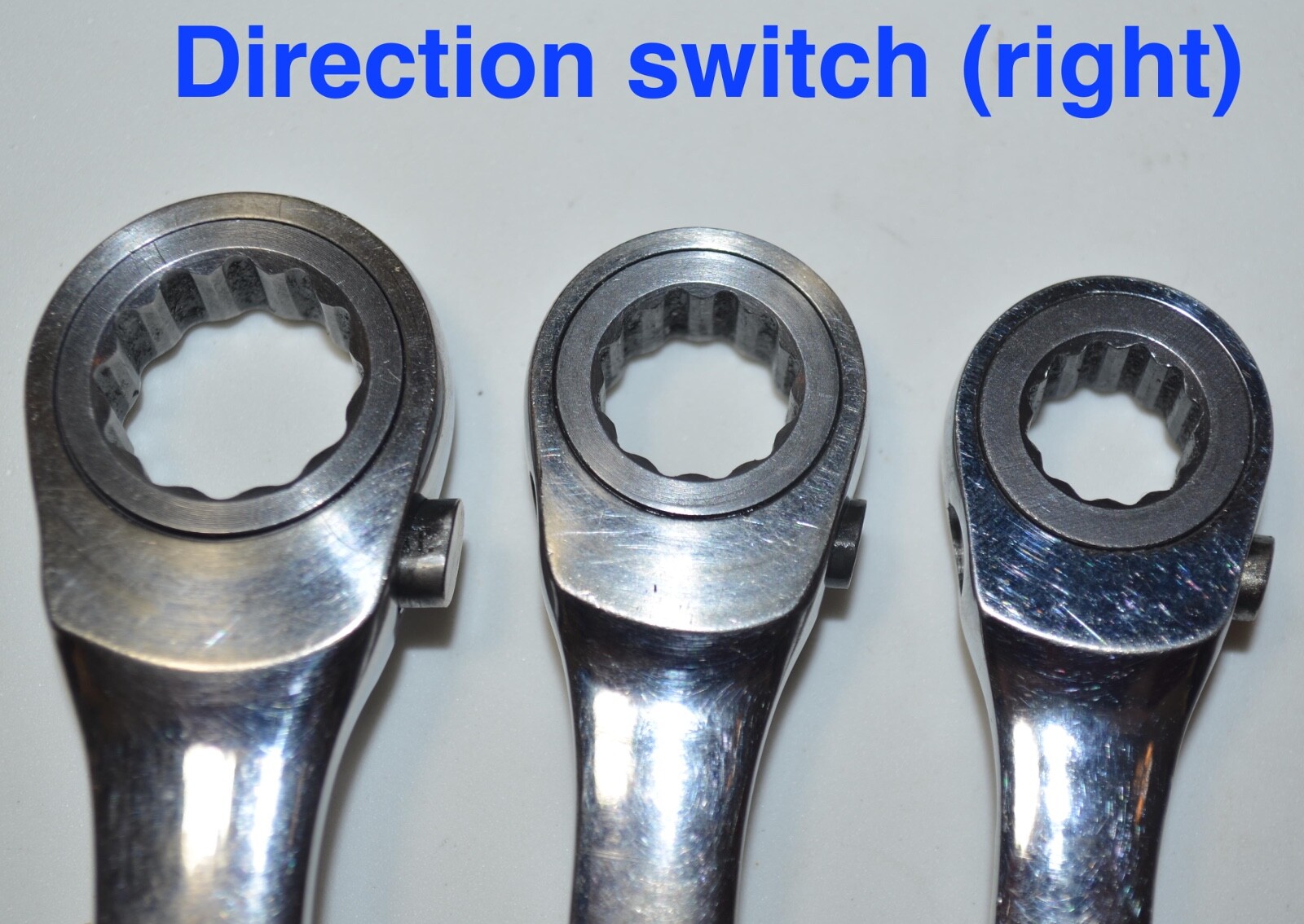 Combination Ratchet Wrenches 7 Pre-owned