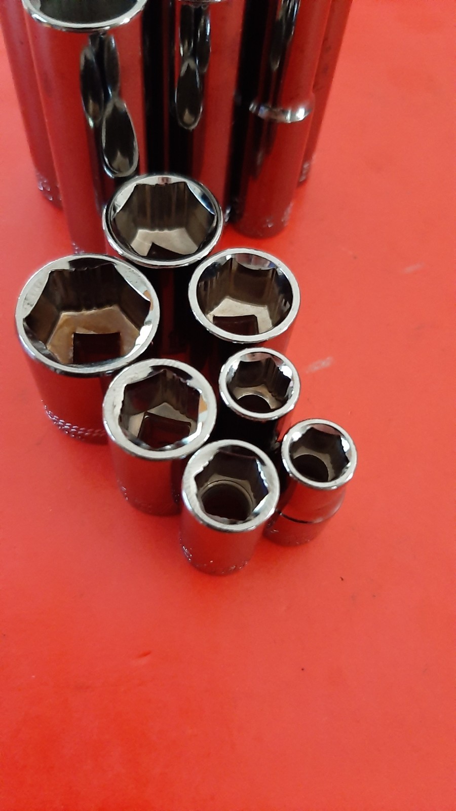 New Craftsman OVERDRIVE 1/4″ Drive SAE Deep & Shallow Socket Set 1/4 – 9/16″ 6pt