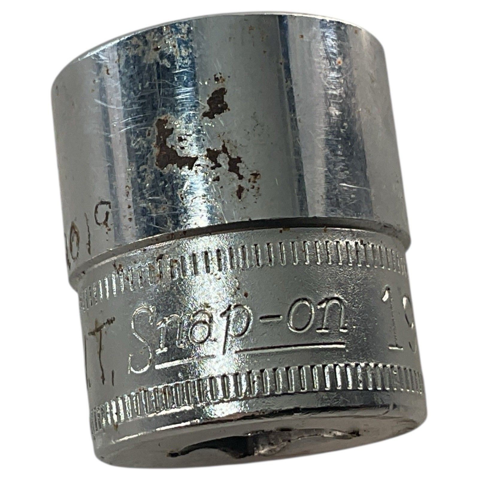 Snap On Shallow Socket FSM191 3/8″ Drive 19mm Metric 6 Point Flank Drive Rust