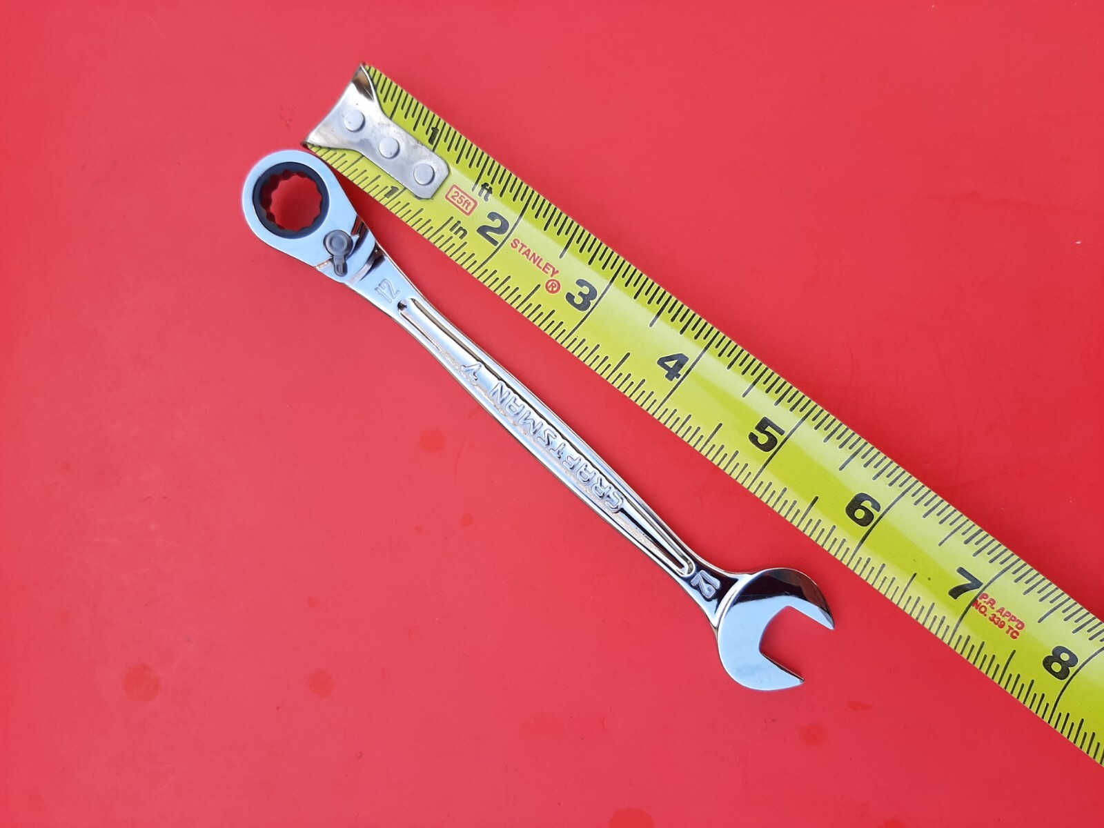 NEW Craftsman V-Series 12mm Ratcheting Reversible Ratchet Wrench V CMMT87379V