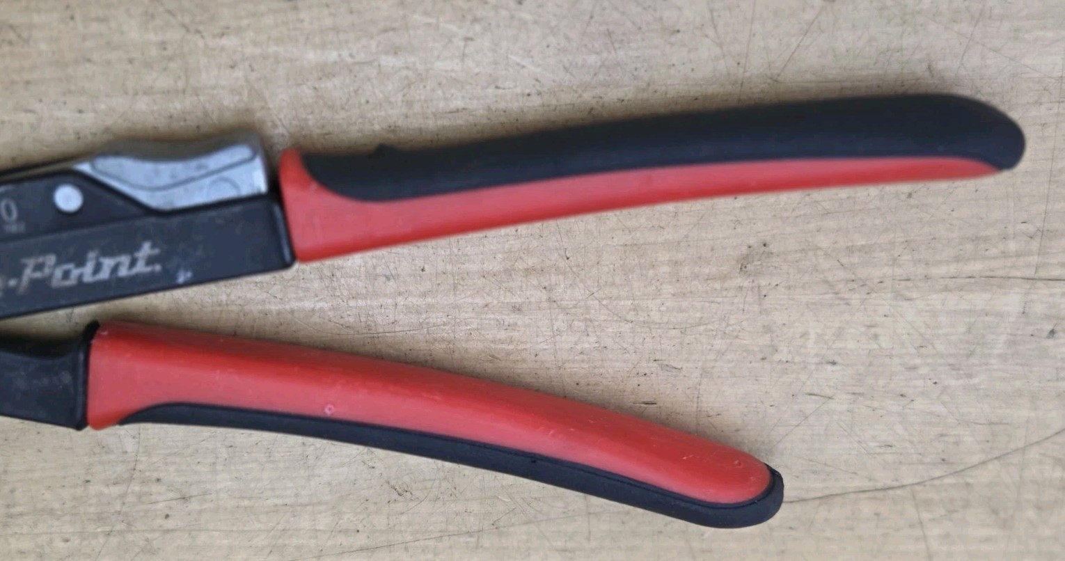 New Blue Point AP10 – 10″ Long Soft Grip Push Button Adjustable Joint Pliers