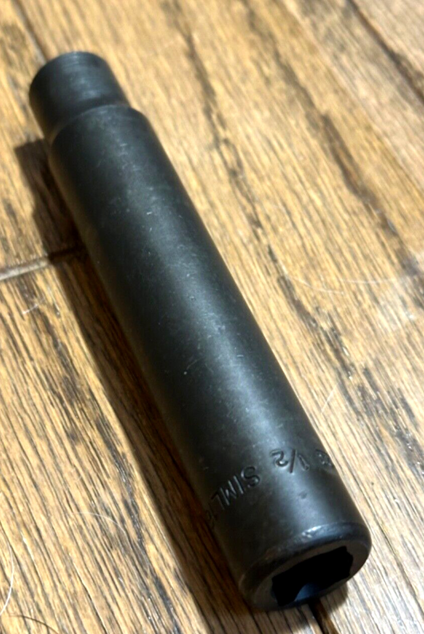 🇺🇸 Snap On Tools EXTRA DEEP Long 1/2″ Socket IMPACT Drive 6 Point SAE Flank