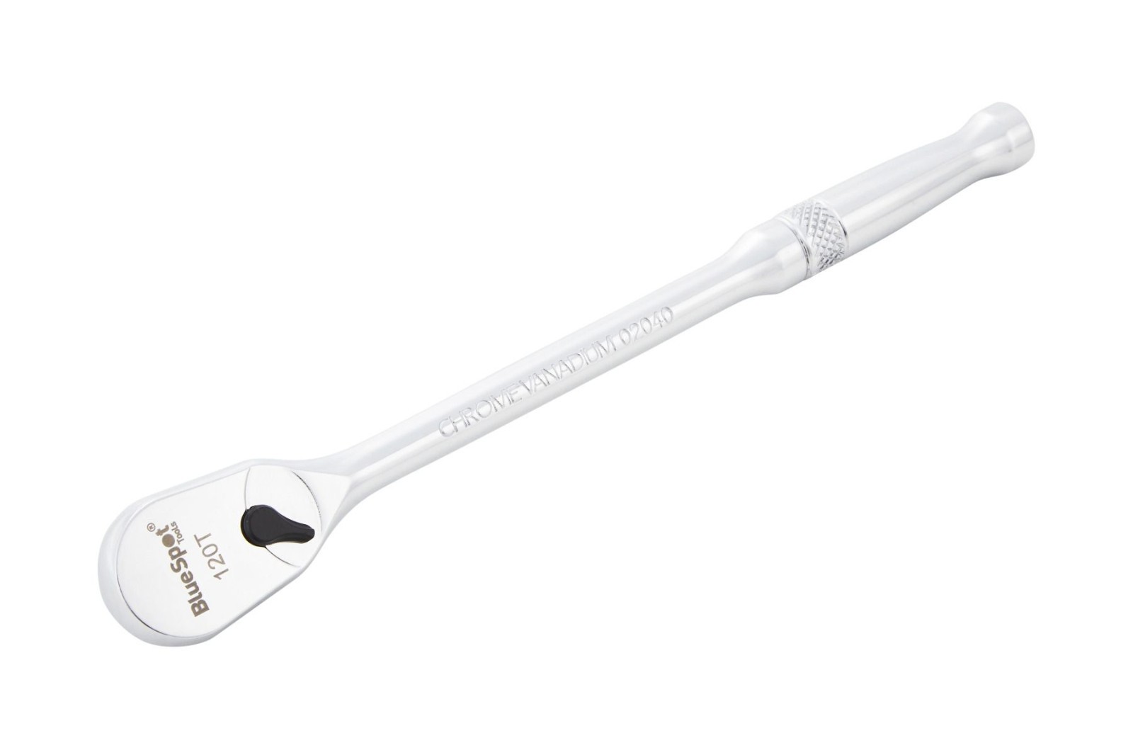 Blue Spot Tools 1/4»D Ratchet 200mm Long 120 Teeth Knurled Grip Handle MD2