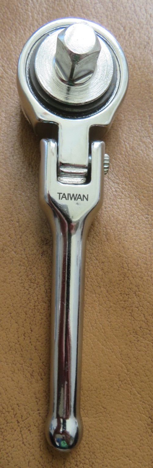 Taiwan 3/8” Drive Stubby Ratchet Flex Head Ratchet 3/8 Stubby Ratchet
