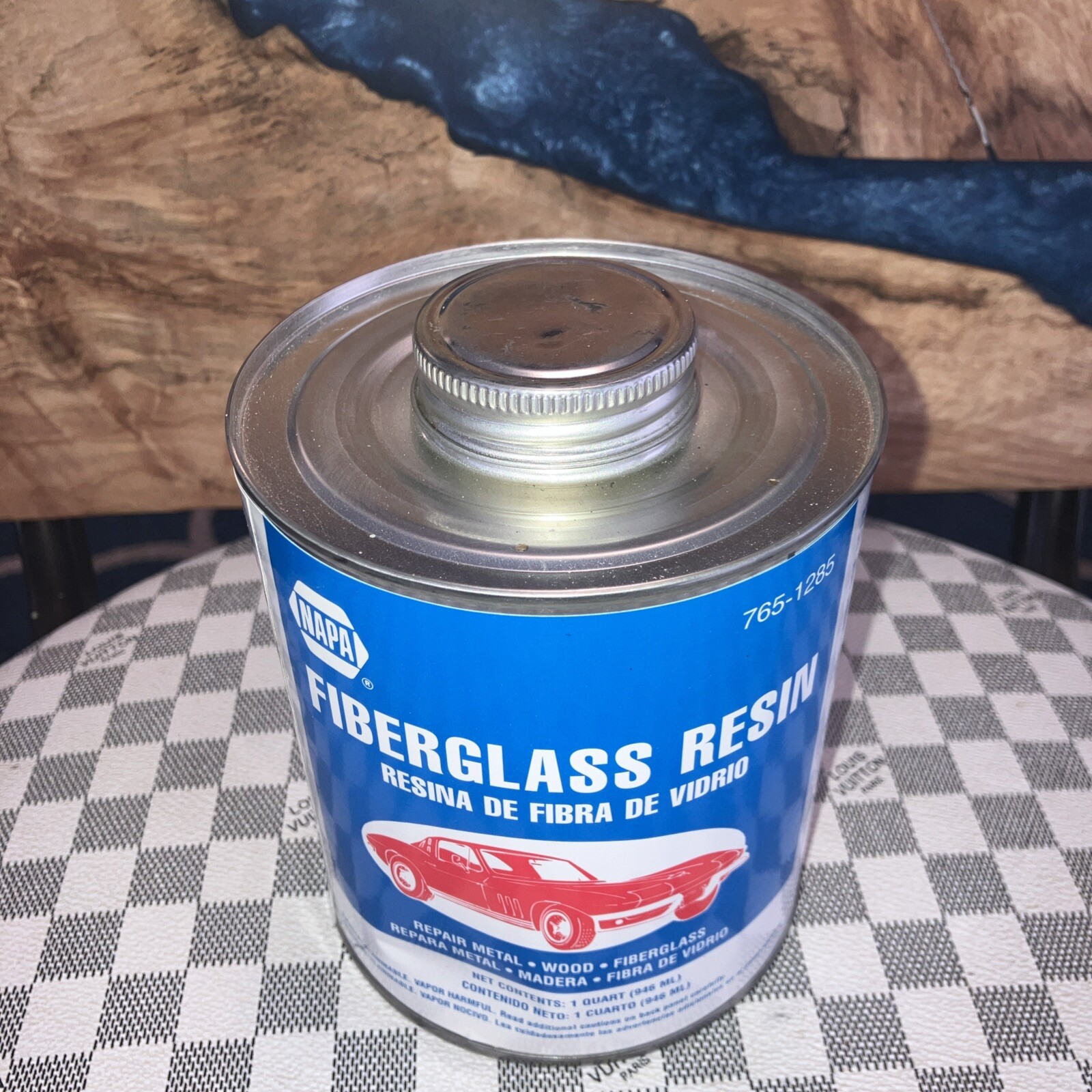 Napa Fiberglass Resin 765-1285 1 Quart New.