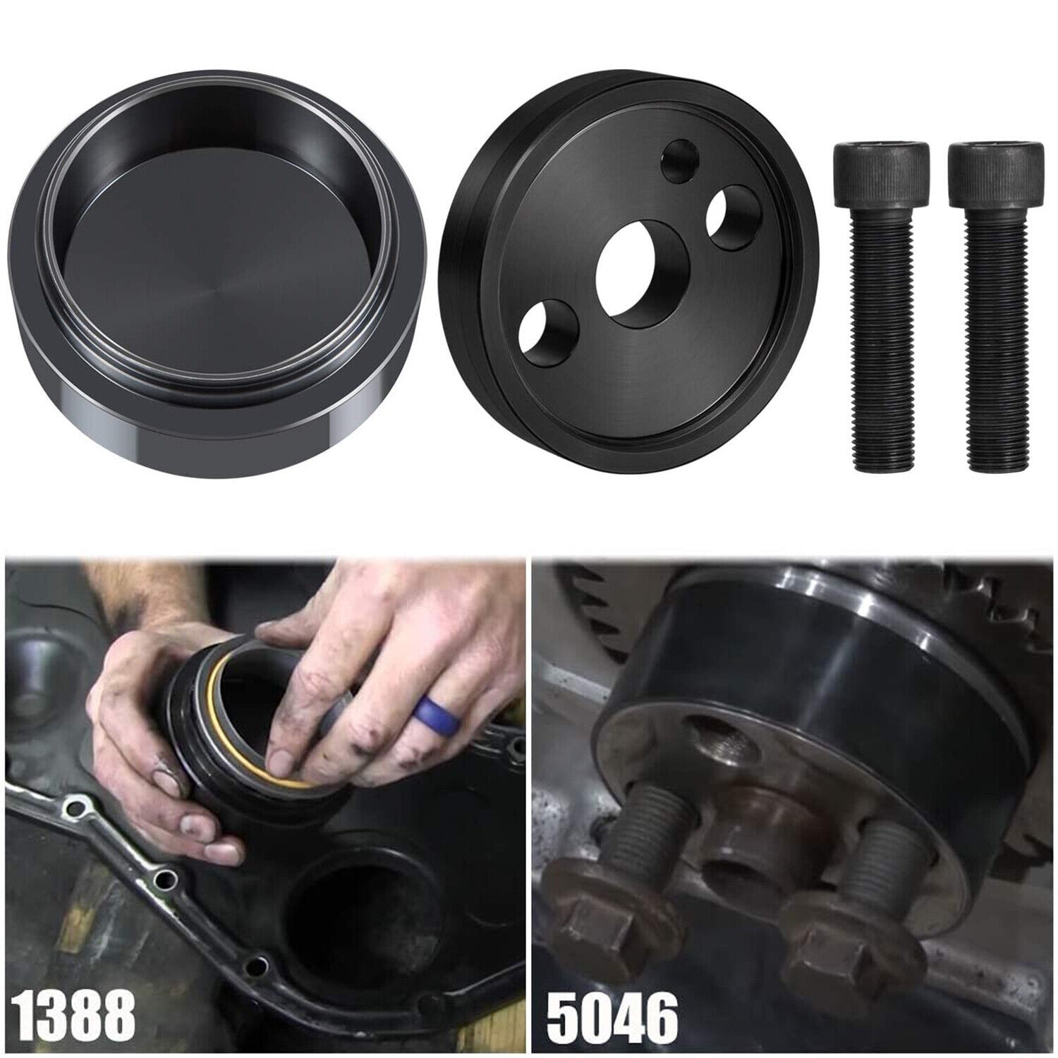 For Cummins1338 Front Cover Crankshaft Seal & 5046 Wear Sleeve Installer Kit