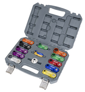 Lisle Corporation 39480 13 Piece Aluminum Spring Disconnect Set