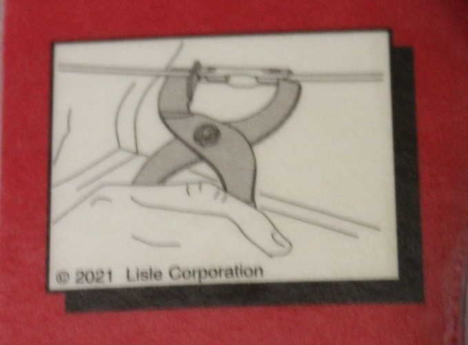 LISLE 44220 EMERGENCY BRAKE CABLE RELEASE TOOL