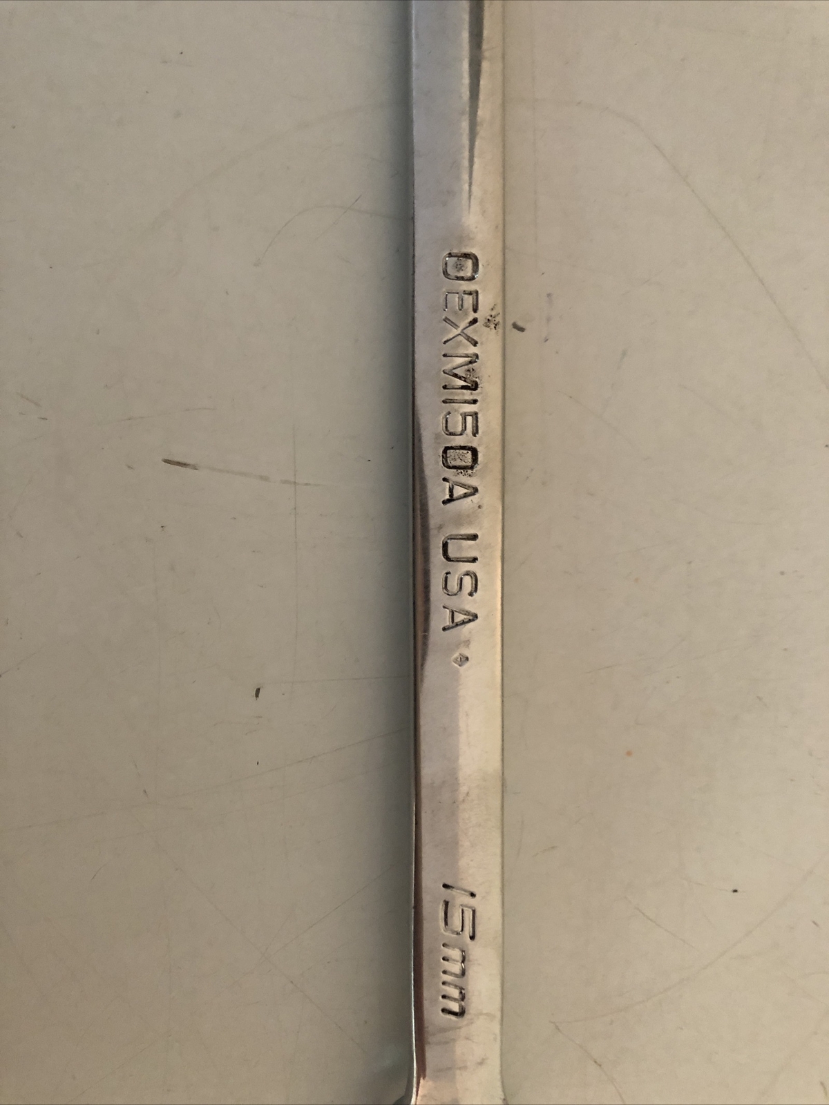 SNAP ON 15 mm 12-Point Metric Standard Combination Wrench OEXM150A
