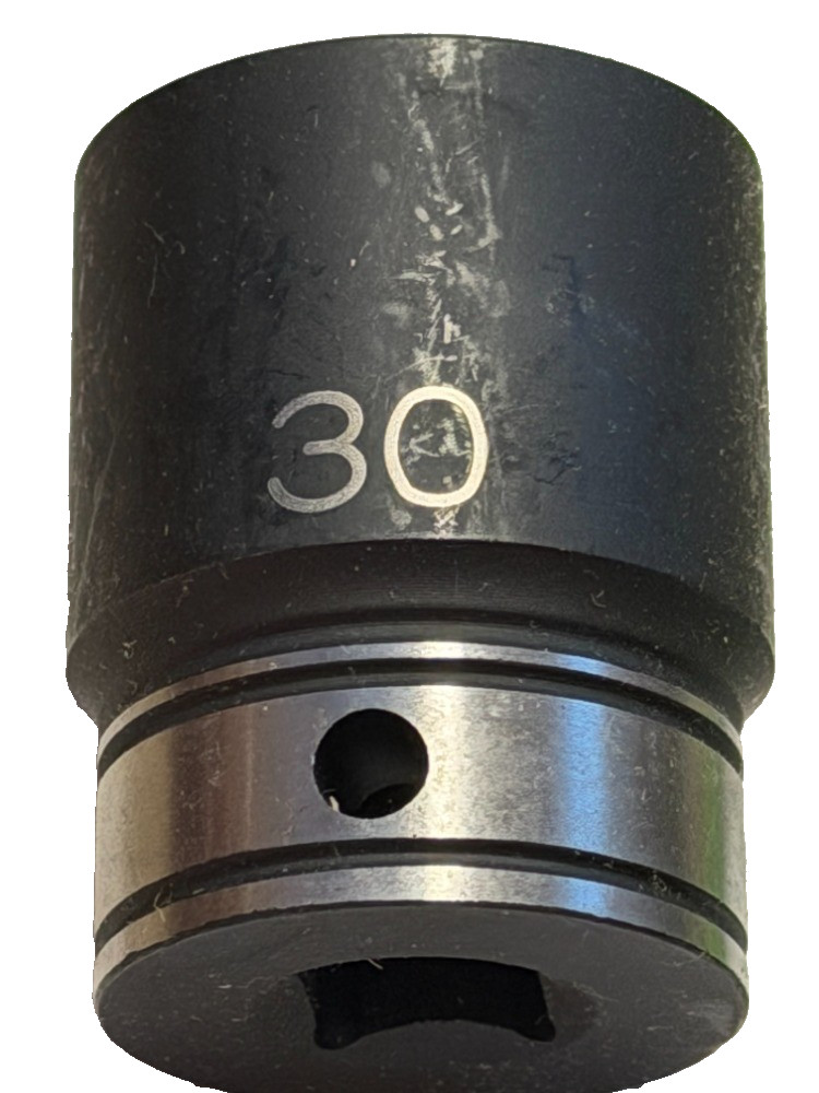 Grey Pneumatic 1/2″ Drive x 30mm Standard Duo-Socket, 6 Point 82030M Warranty