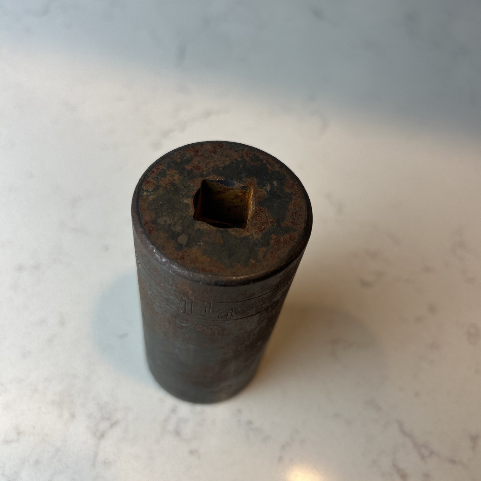 Snap-On 1/2” Drive 6-Point SAE 1-1/4” Flank Drive Deep Impact Socket SIM400