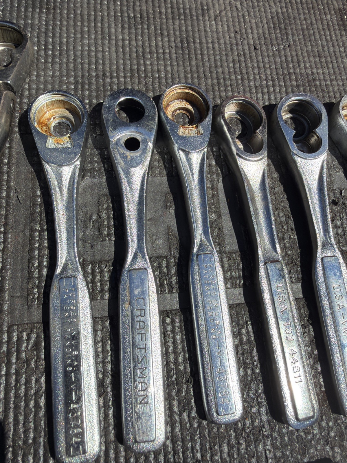(14) Sears Craftsman Ratchet Bodies ONLY NO GUTS 1/2” Drive 3/8” & 1/4” 3 FLEX!$