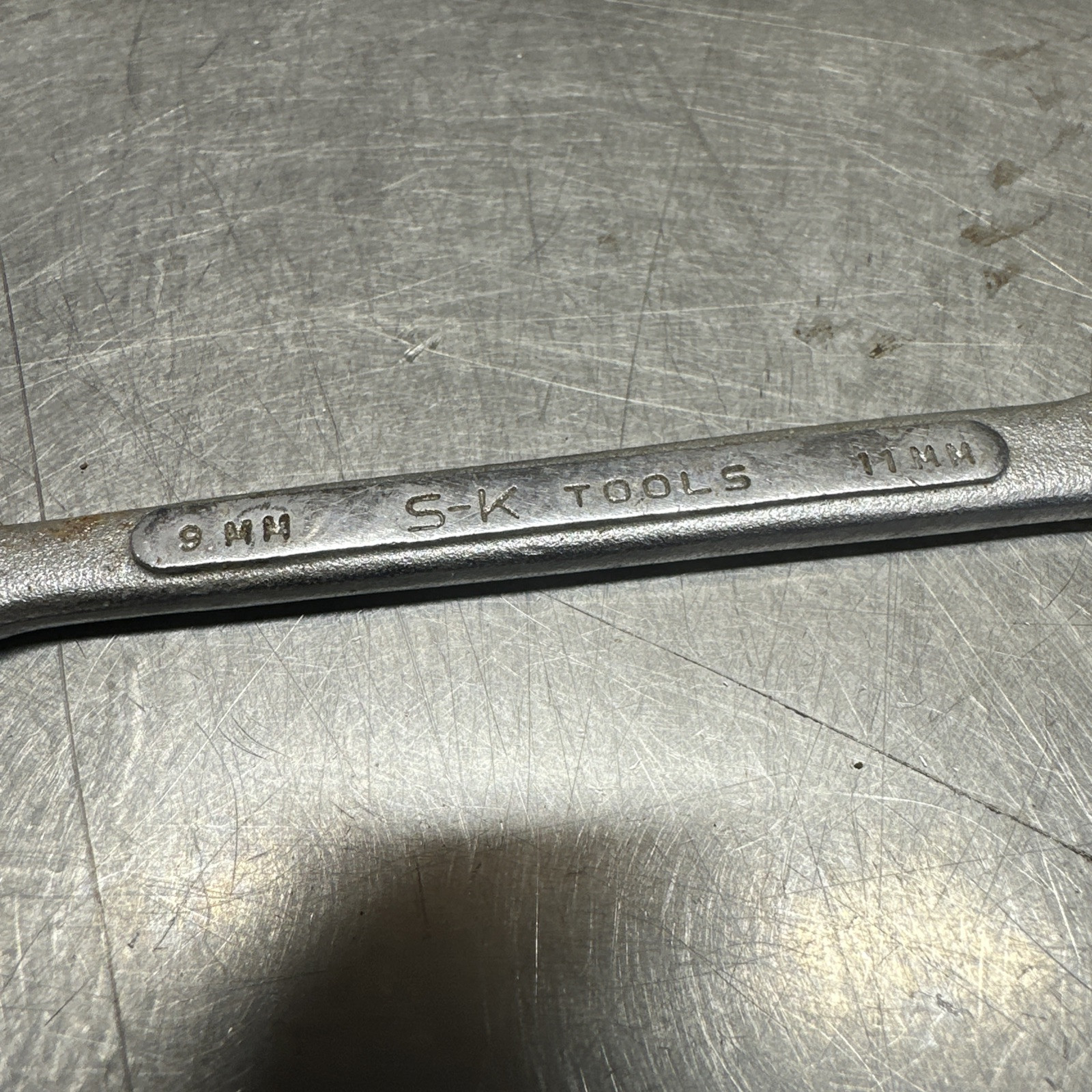 Vintage SK Tools #8209 9mm x 11mm Metric Opened USA