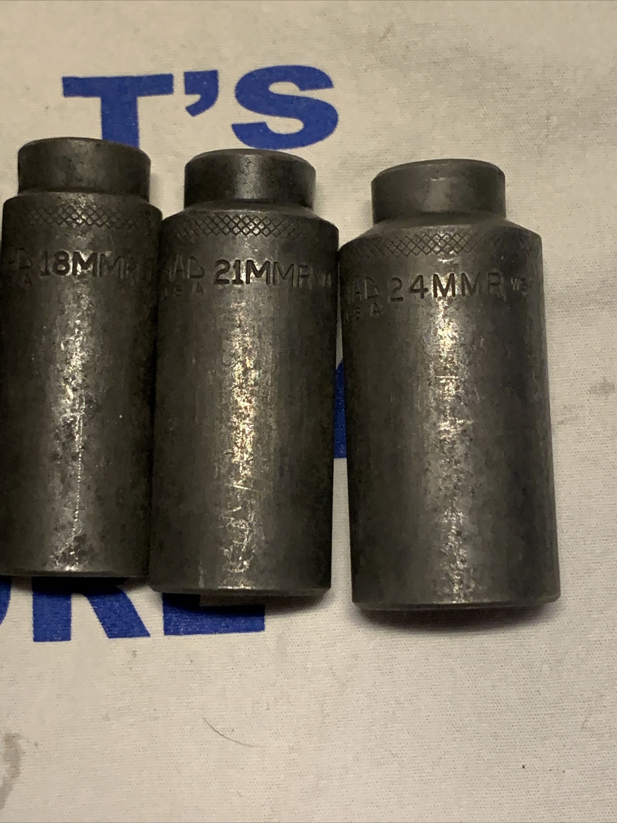Mac Tools 3/8″ Drive 6pc 6pt Metric Impact Socket Set 15MM-18MM, 21MM, 24MM