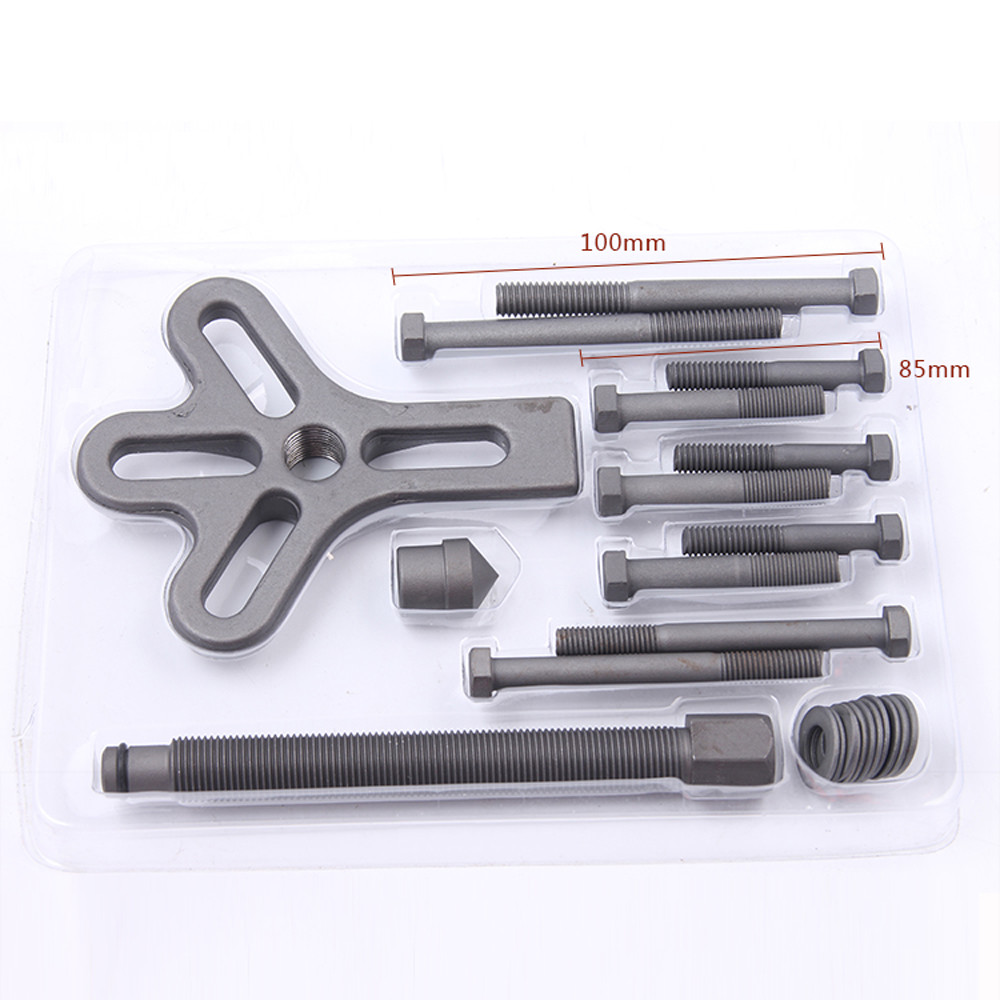 Harmonic Balance Car Steering Wheel Puller Kit Pulley Remover 13pcs Set