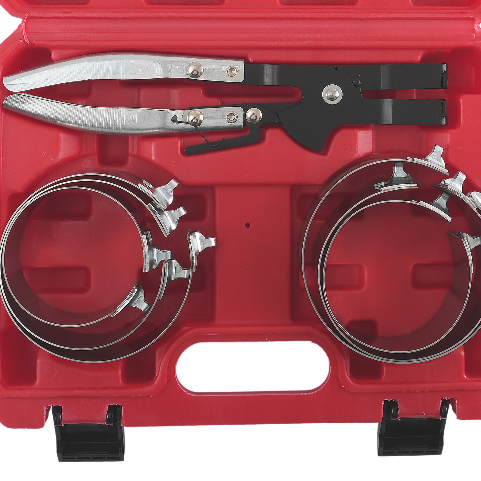 Auto Engine Piston Ring Compressor Tool Set 73-111mm 7PC for Car Repair