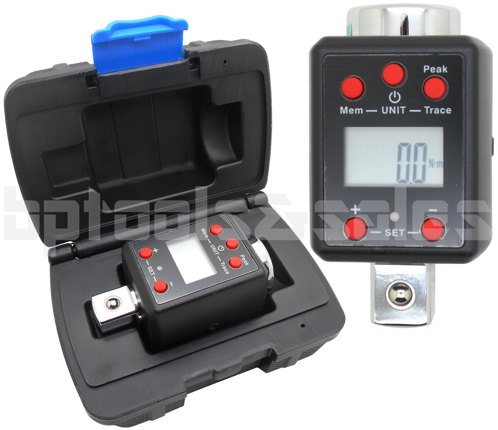 3/4″ DR DIGITAL TORQUE WRENCH ADAPTER MICRO METER FT/LB LED 738 f/lb MICROTORQUE