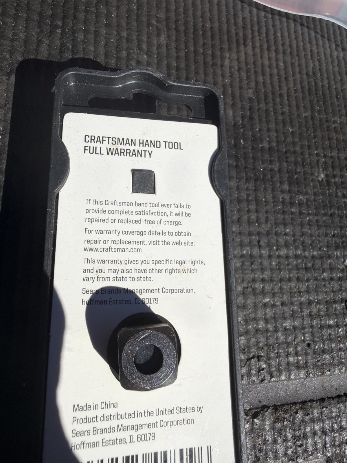 Sears Craftsman Nos 1/2” Drive Teardrop Quick Release Ratchet 44809