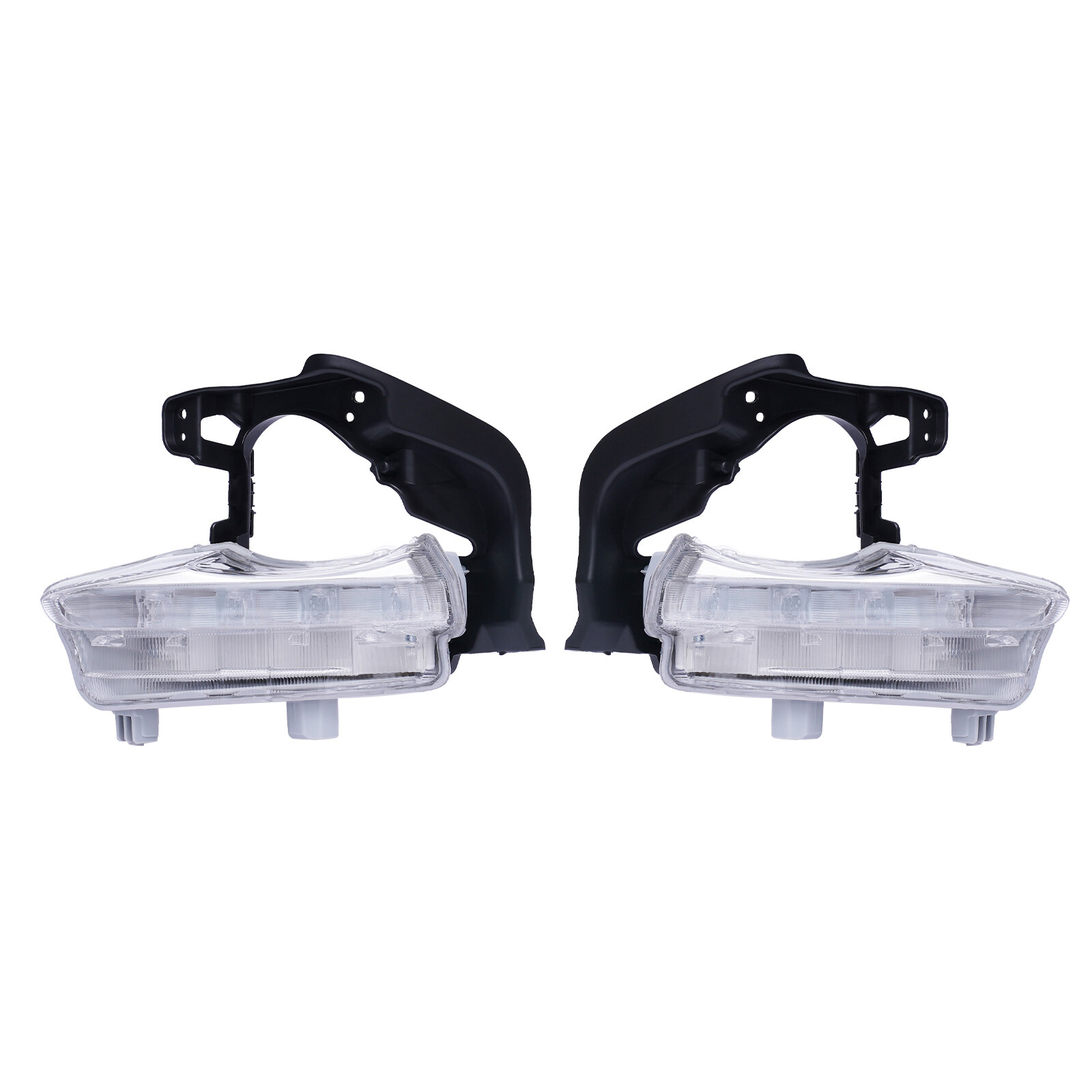 Left & Right Daytime Running Light LED Fog Lamp For Toyota Highlander 2014-2016
