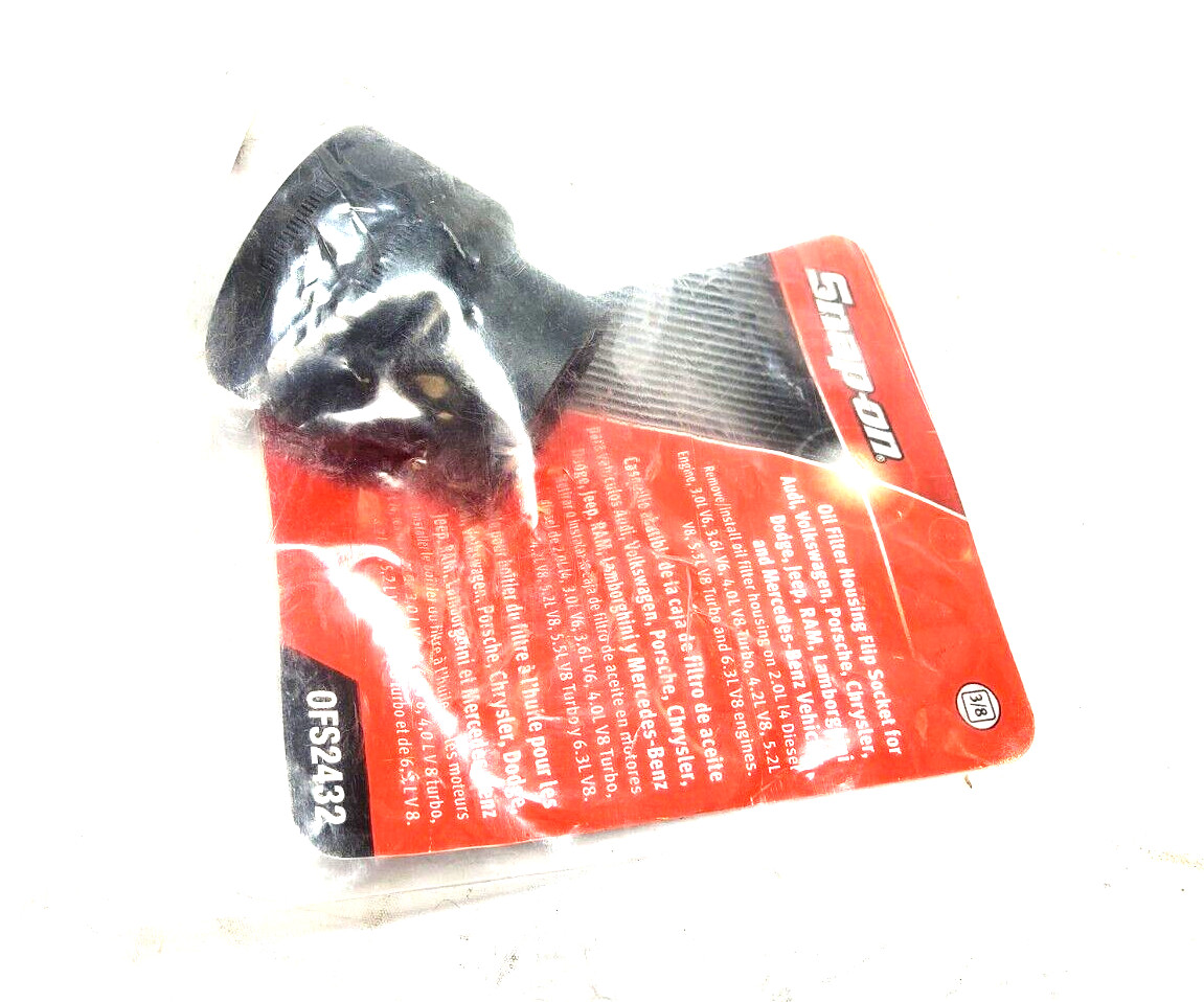 New Snap-on™ OFS2432 24 / 32 mm 3/8″ Drive Flip Oil Filter Housing Socket
