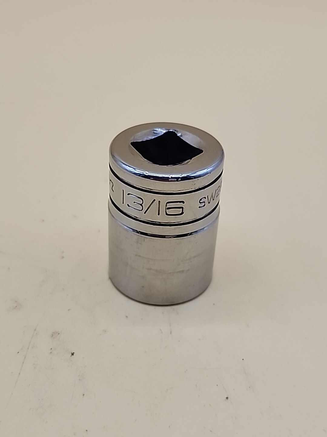 Snap-on Tool SW261 13/16″ SAE Flank Drive Shallow Socket 1/2″ Drive 12 Pt USA